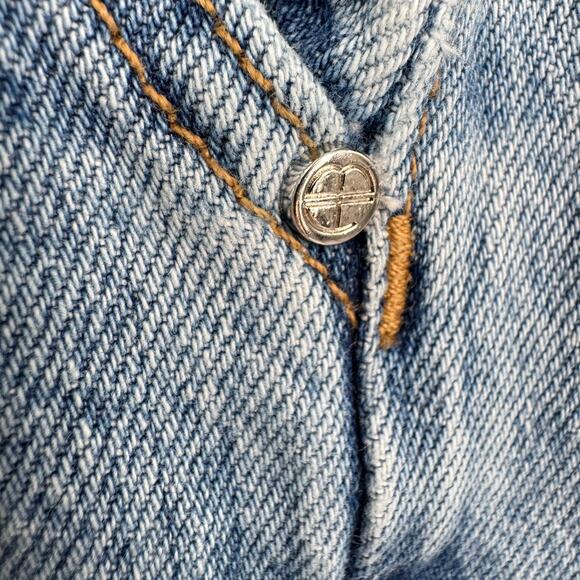 Anine Bing Jeans‎ Everly Paper Bag Waist High Rise Denim Women's Size 29 Blue - Picture 11 of 14